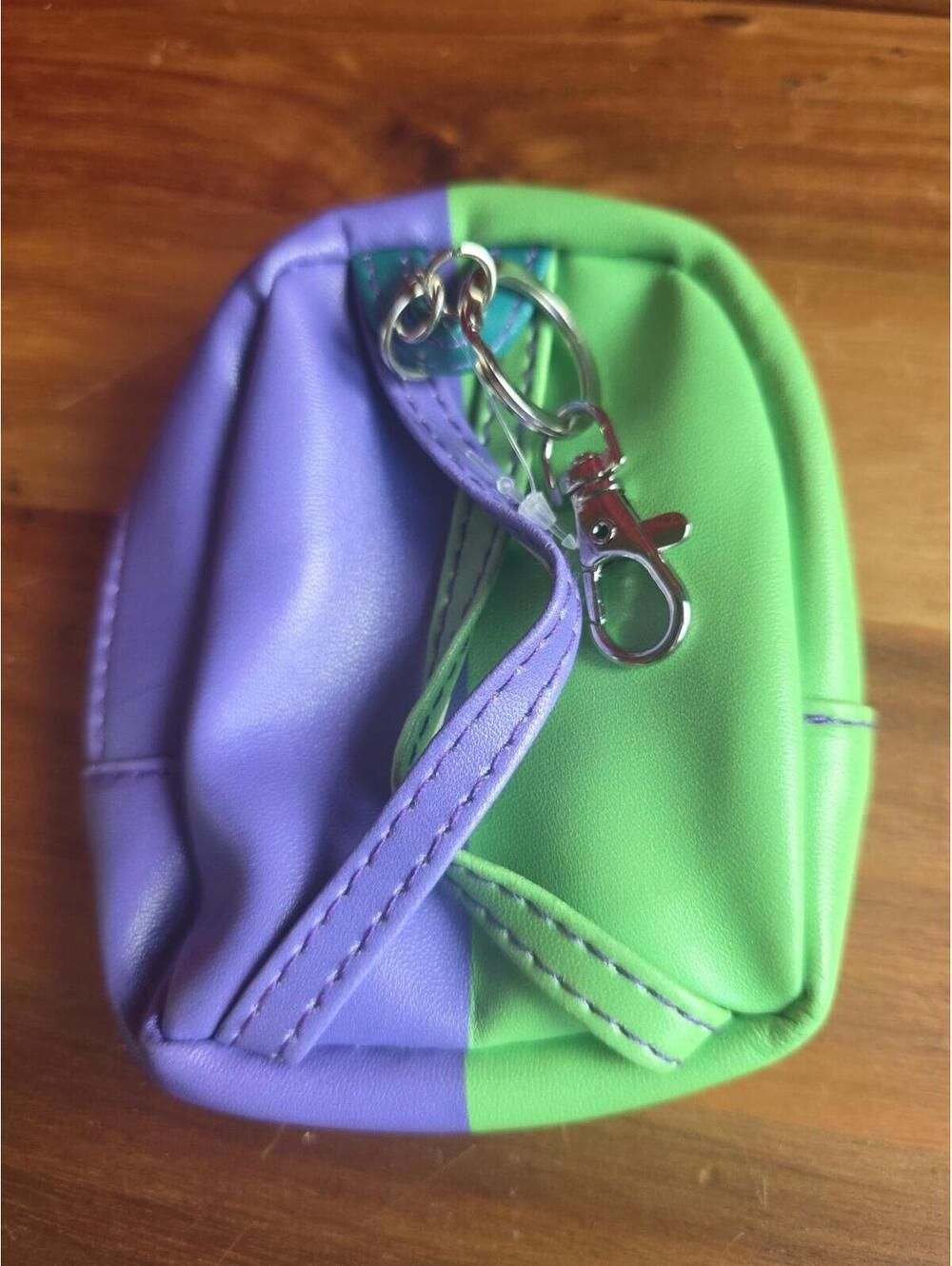 WICKED Faux Leather Mini Backpack/Keychain/ Bag Charm/Coin Purse NWOT 4"x3.5" - Picture 2 of 2